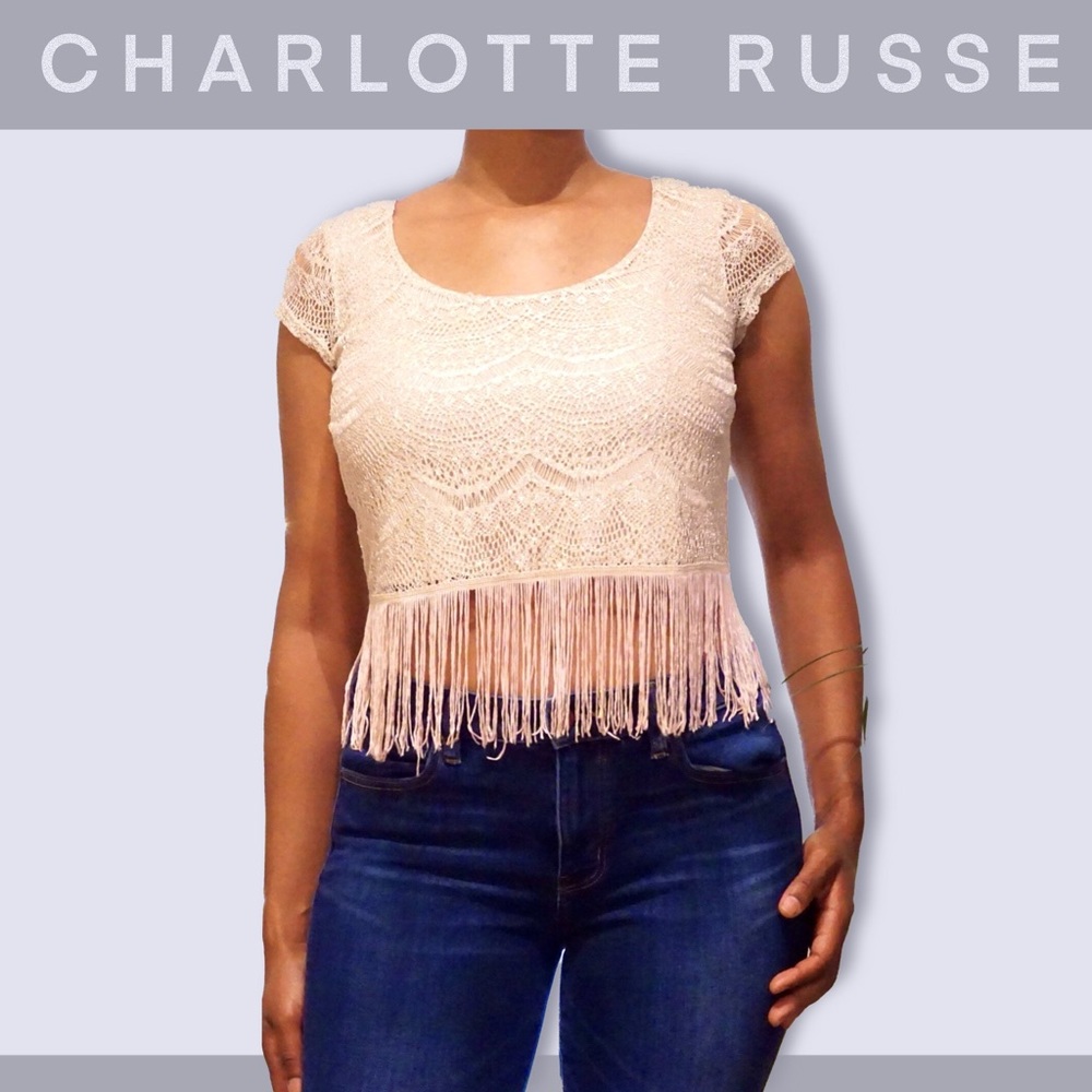 Pink Shirt Crop Top Blouse 20s Style Medium